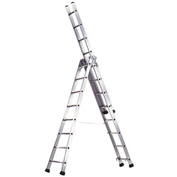 ESCALERA TIJERA 9 PELDAÑOS