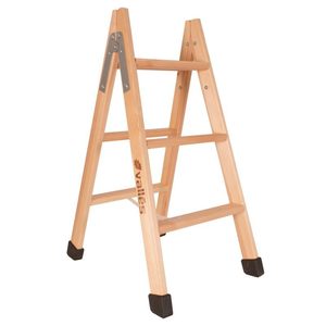 ESCALERA TIJERA MADERA 7 PELDA