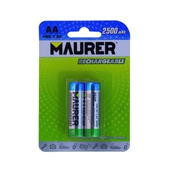 PILA MAURER RECARGABLE HR6 2 U