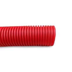 ROLLO 50 M TUBO CANALIZACION 90 ROJO