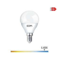BOMBILLA VELA LED 5WE14 6400