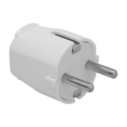 CLAVIJA 2PT T 16A  BLANCO SCHUKO