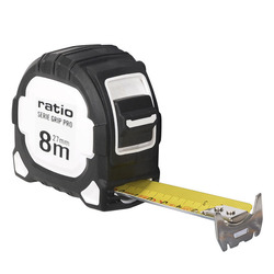 FLEXOMETRO CINTA 27/8 M. MAG. GRIP PRO RATIO