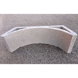 BOVEDILLA CURVA HORMIGON 17X20X65