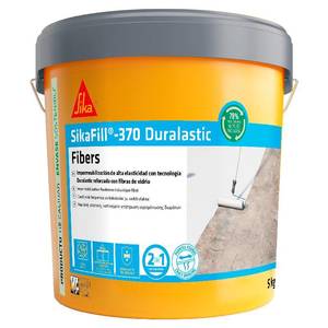 SIKAFILL 370 FIBRAS 5 KG GRIS