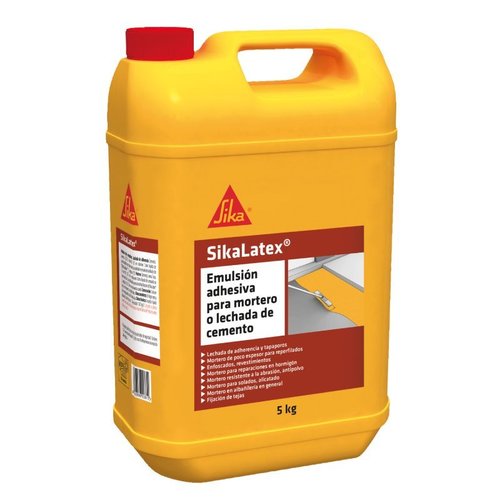 SIKA LATEX GARRAFA 5 KG.