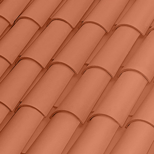 TEJA CURVA ROJA 40X19 BORJA