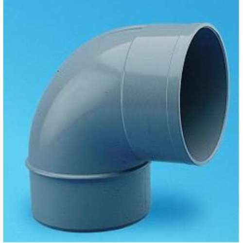 CODO DE 87o DE 90 PVC