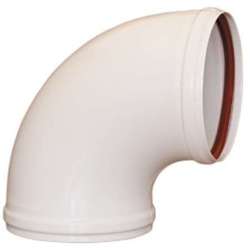 CODO ALUMINIO BLANCO 125/88o