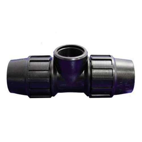 DERIVACION T ROSCA H 32 POLIETILENO
