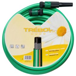 MANGUERA VERDE TRENZA 15MM-25M