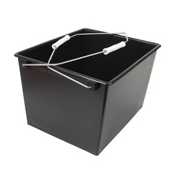 CUBETA PINTAR PLASTICO NEGRO 16 L SIN REJILLA