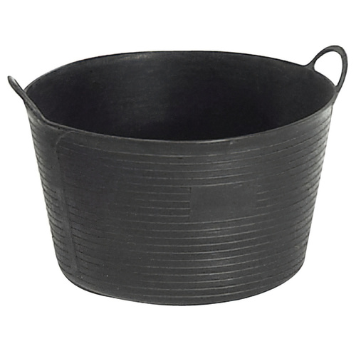 CAPAZO PLASTICO NEGRO 42 L